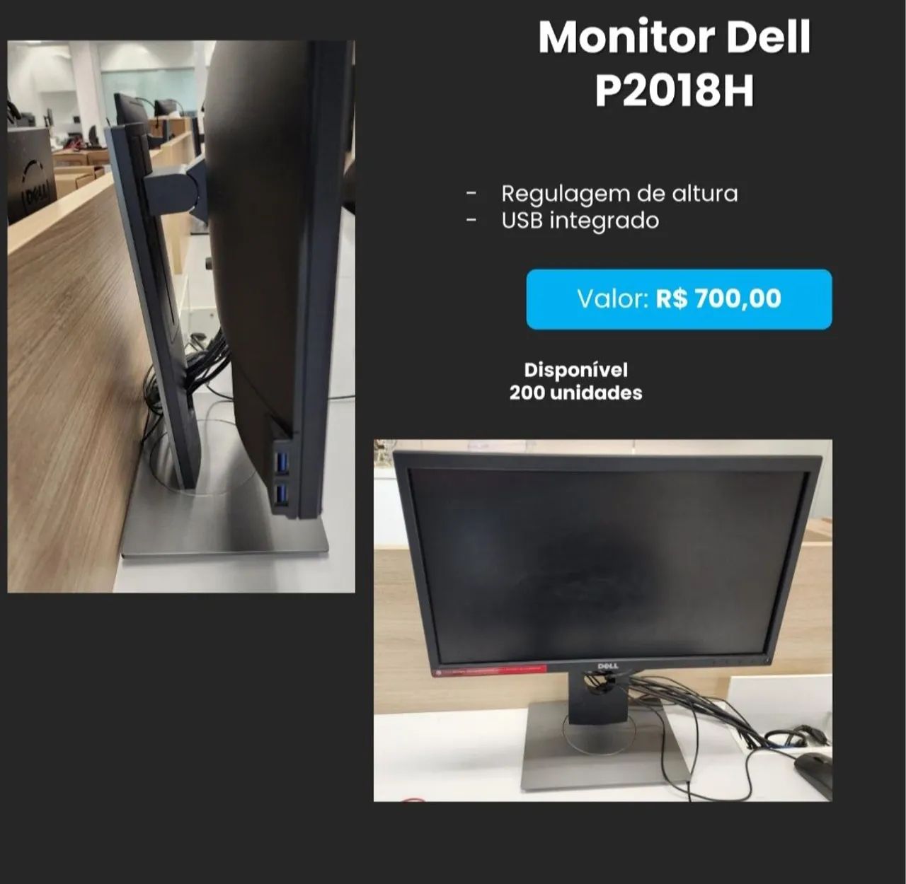 Monitor Dell P2018H |DELL