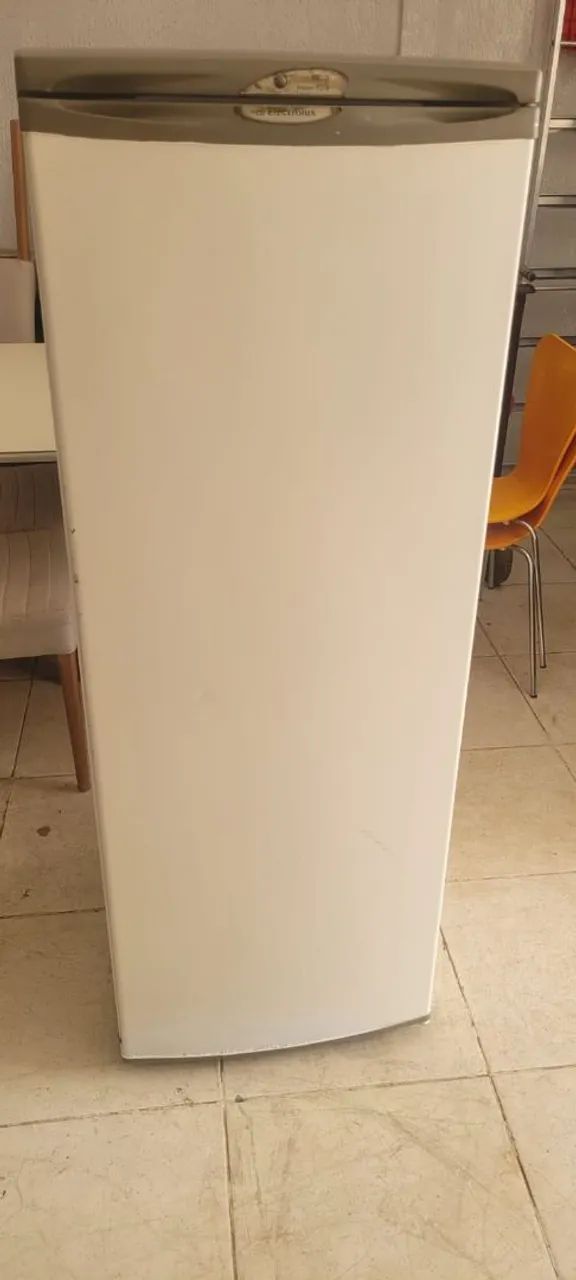 Freezer vertical Electrolux conservado