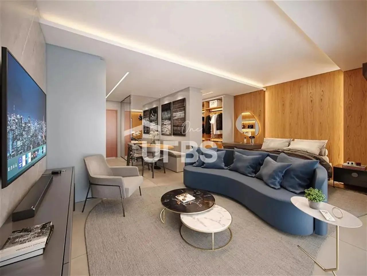 Haut Compact Life - Apartamento 1 quarto, sendo 1 suíte - Foto 14