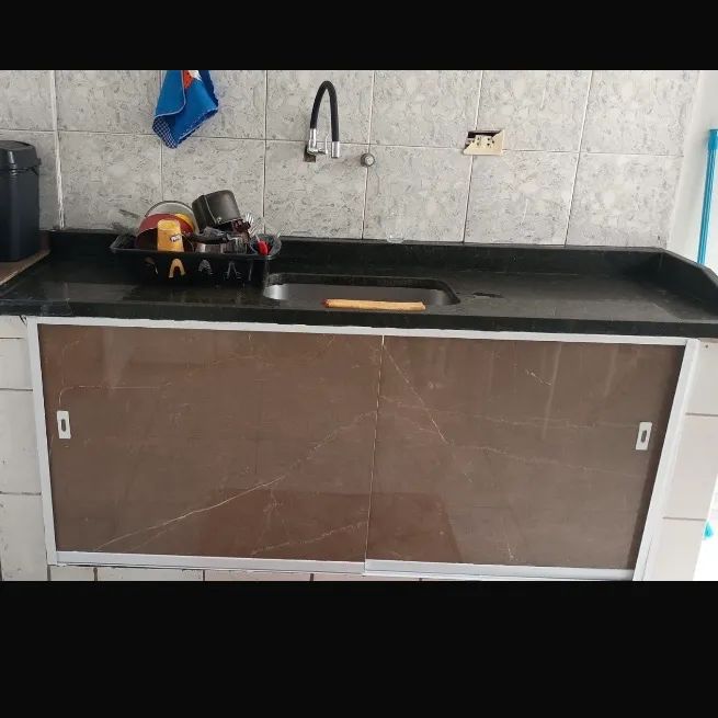 Fechamento de pia com Porcelanato para Cozinha - Foto 3