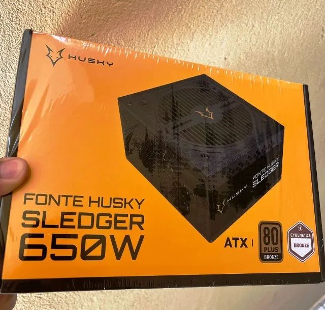 Fonte 650w 80 Plus bronze Husky Cybenetics