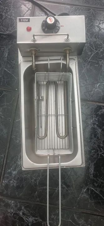 Fritadeira Elétrica Industrial 110V - 3 Litros