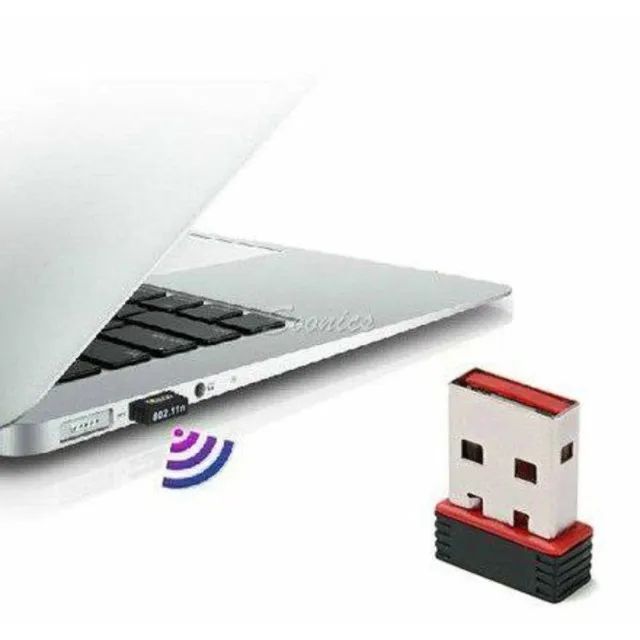 Adaptador Antena Receptor Wireless 150mbps Wi-fi Removível - Foto 3