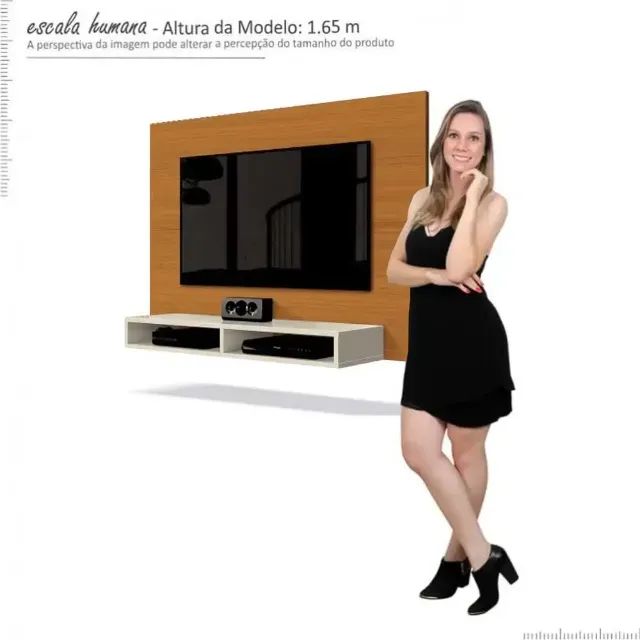Painel Fox para Tv Até 46 Polegadas PR - Foto 2