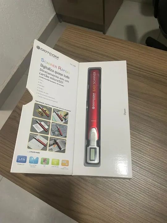 Scanner De Mão Portatil Dotcom Handy Hs-600 Vermelho Hs600. - Foto 2