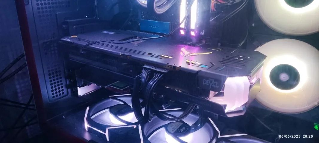 Placa De Vídeo Amd Powercolor Red Devil Rx 6700 Xt 12gb - Foto 5
