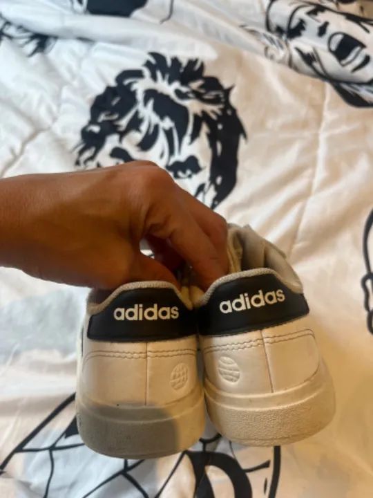 Tenis adidas grand court 2.0  infantil - Foto 3