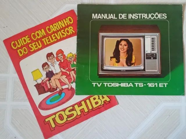 Manual de Instruções - TV TOSHIBA TS-161 ET