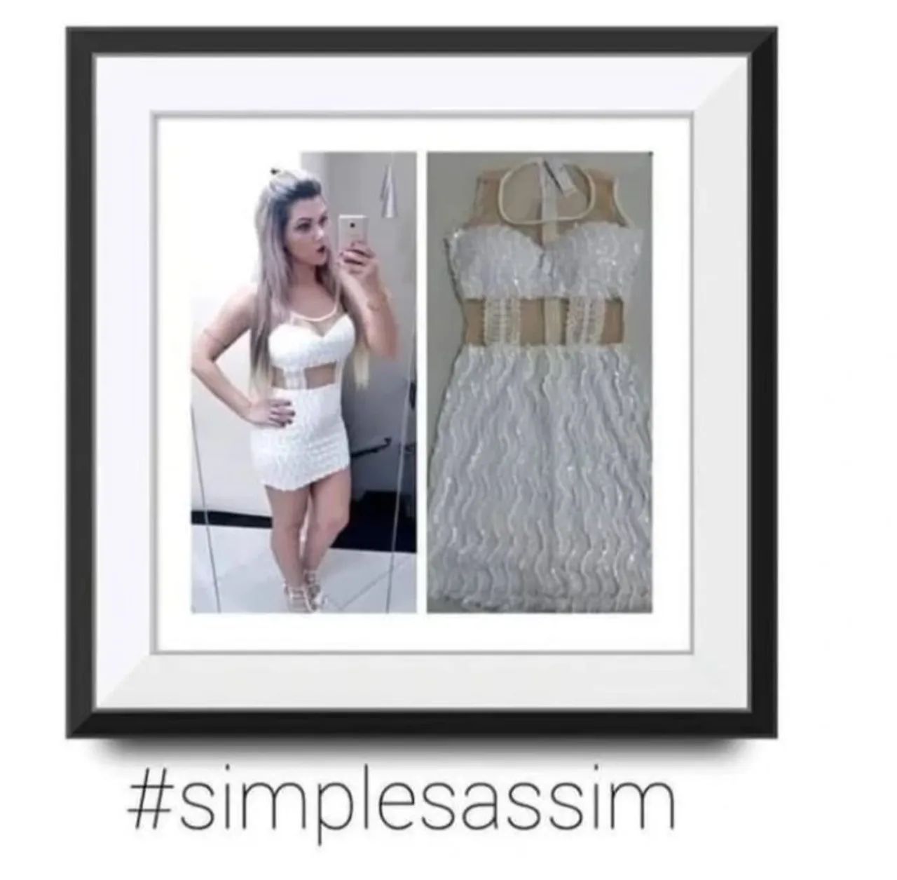 Vestido glamourosa 