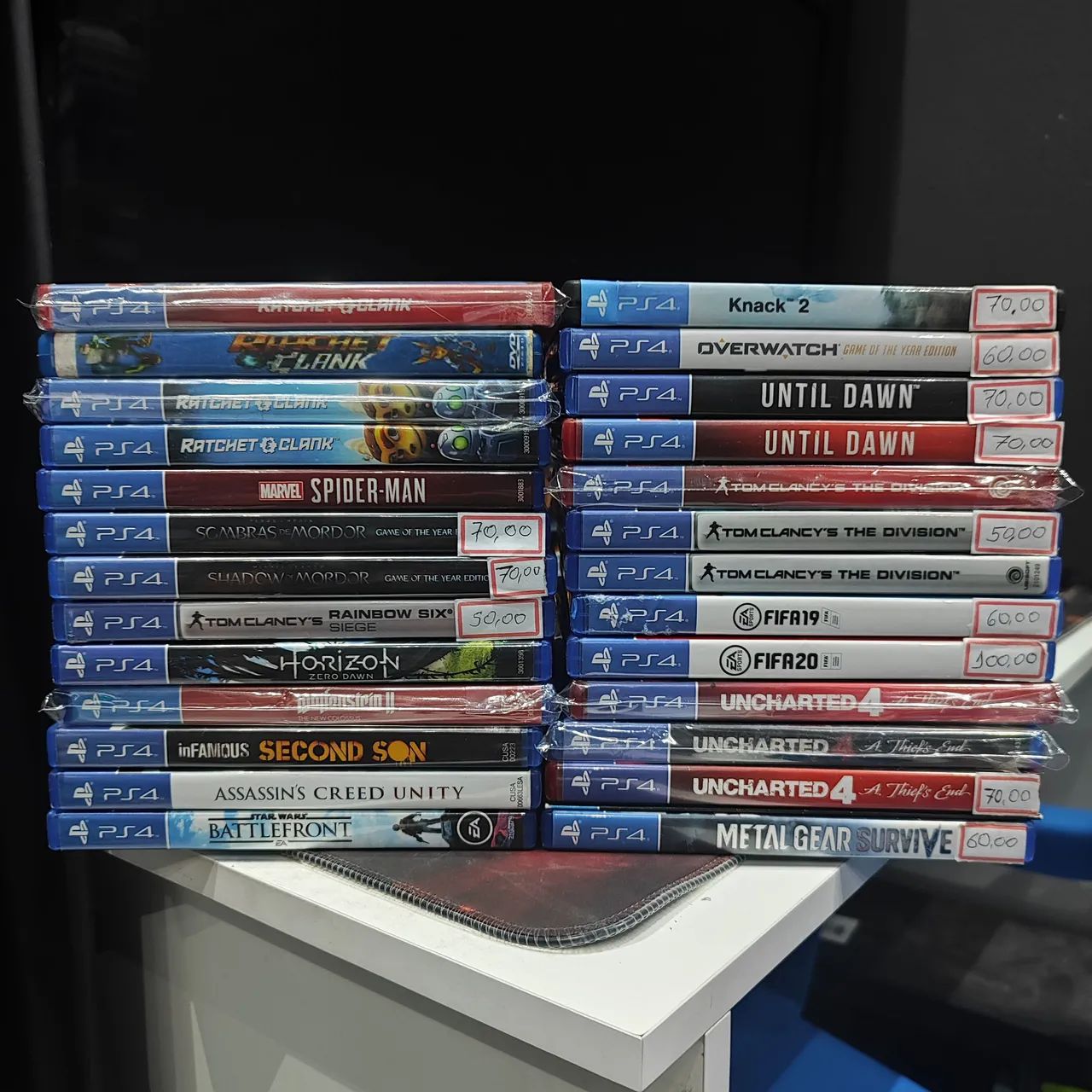 Lote com 26 Jogos de PS4 Mídias em ótimo estado - Aceito OLXPAY e Faço Envio