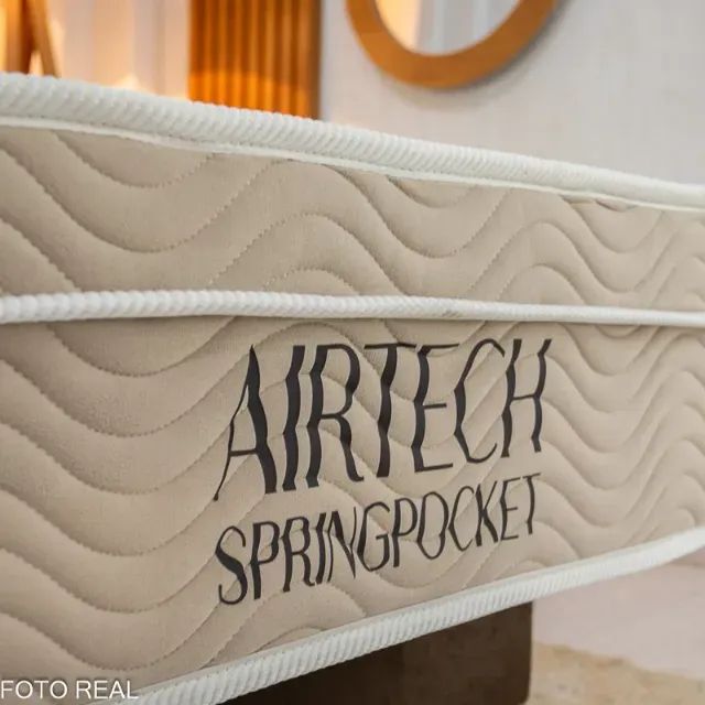 Cama Solteiro Airtech Molas Ensacadas  Ortobom  - Produto Novo com Pronta Entrega! - Foto 2