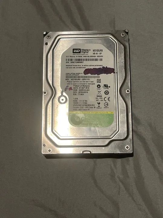 HD Western Digital 1TB