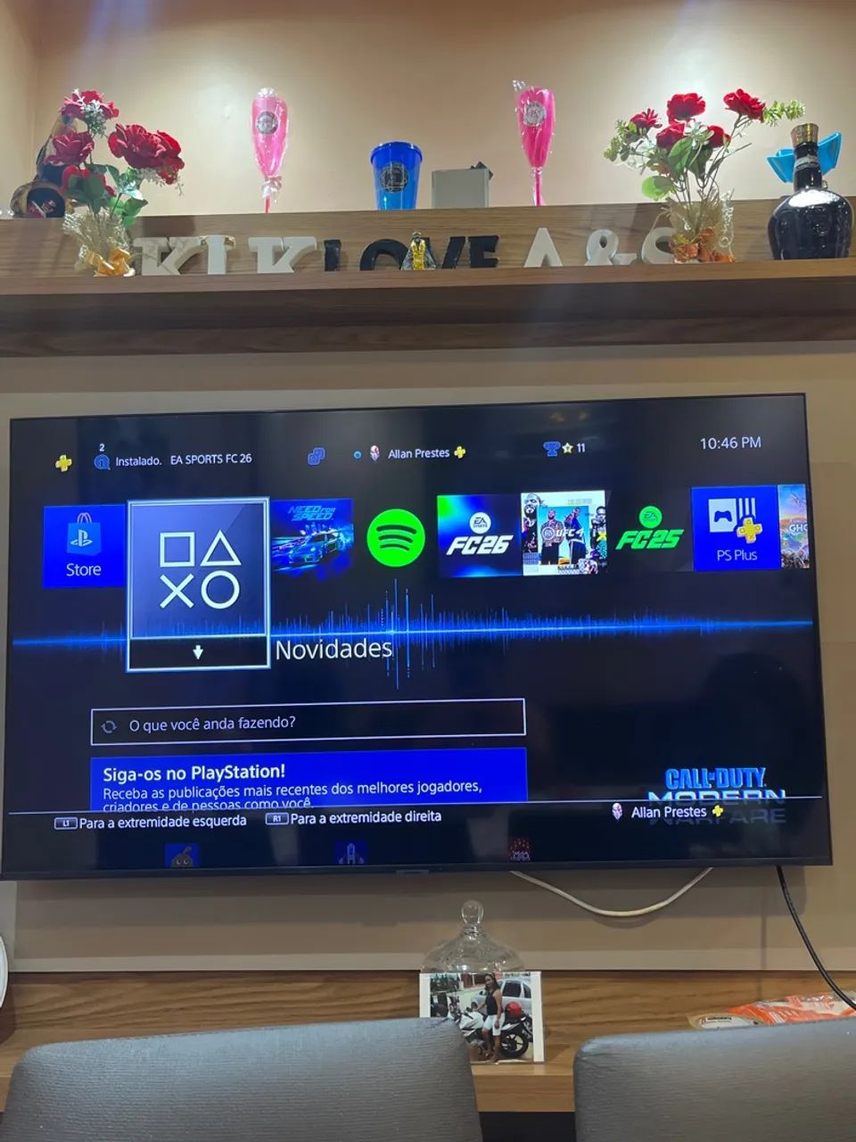 Ps4 semi novo  - Foto 3