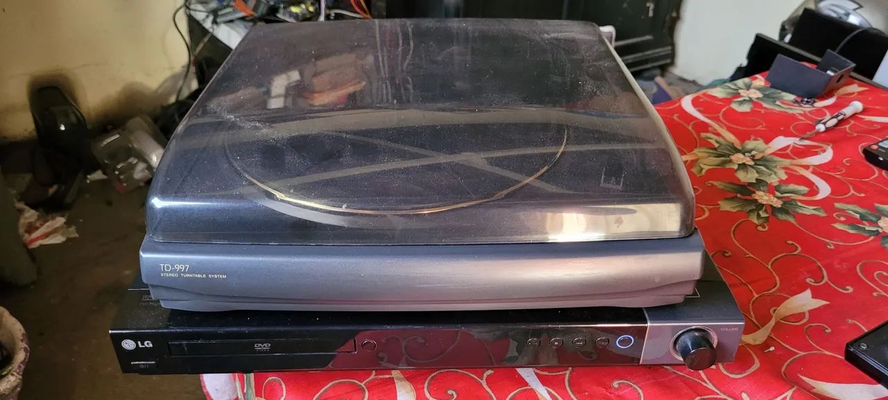 DVD Player LG com toca discos e 6caixas  - Foto 3