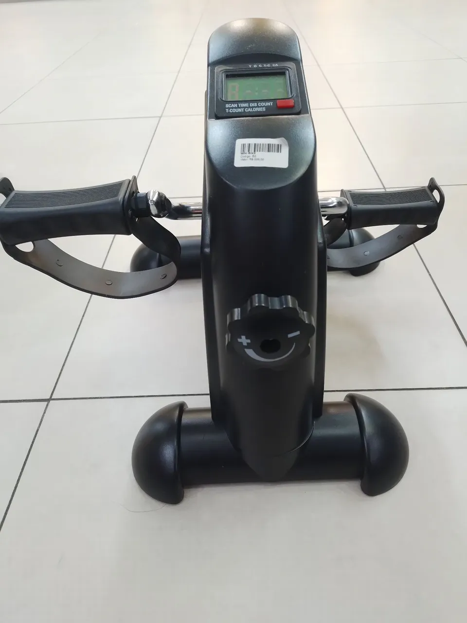Bicicleta ergométrica eletrônica exercícios