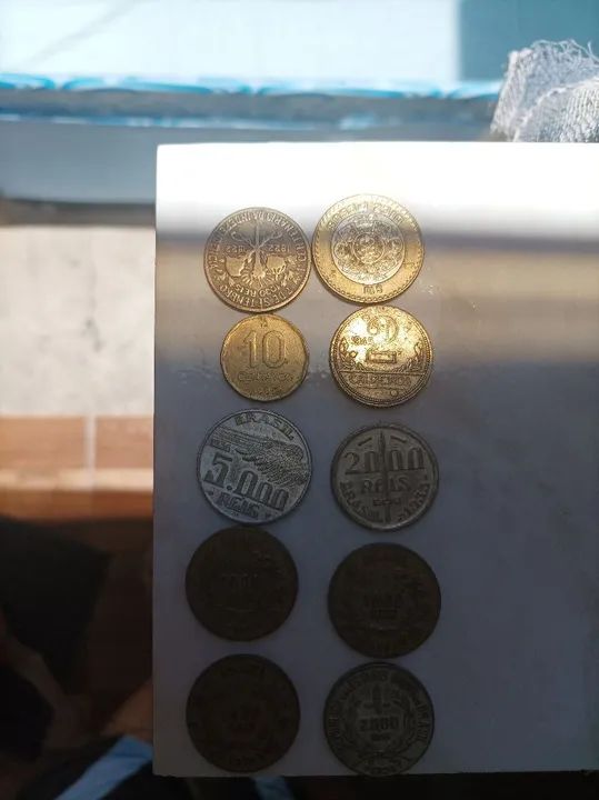 Moedas antigas brasileiras