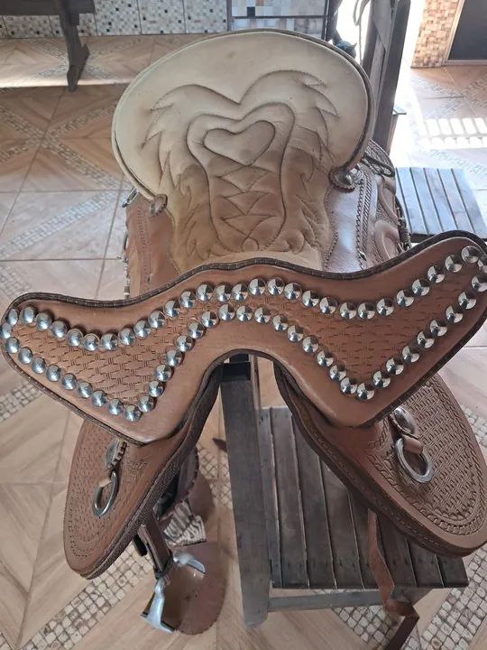 Arreio Cutuco Três Argolas... Usado somente 2 vezes!! - Foto 5