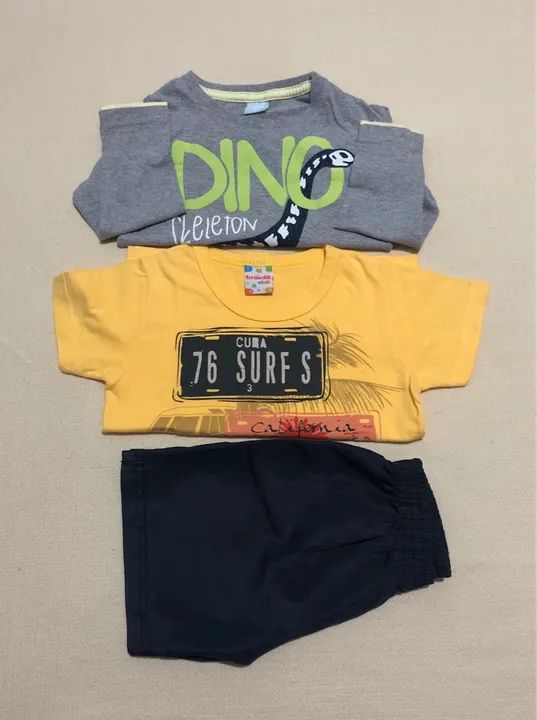 Kit roupas para bebê 1 