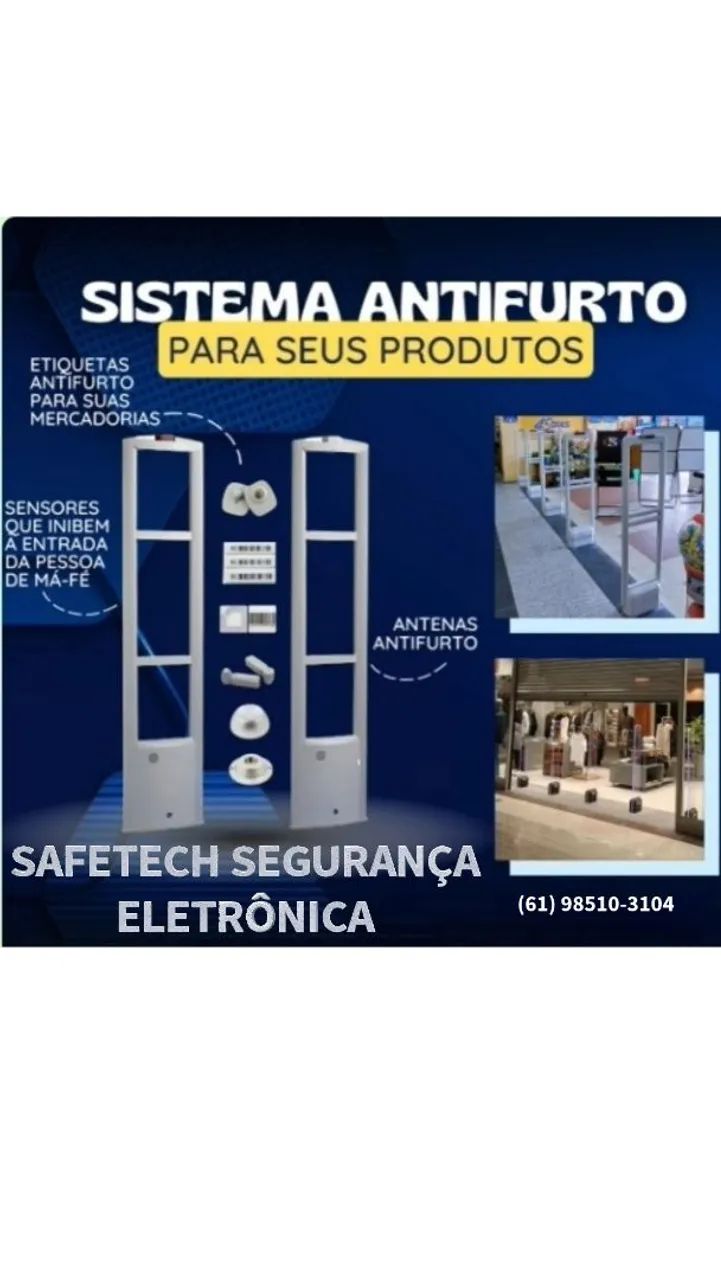 Sistema Anti furto lojas conveniência