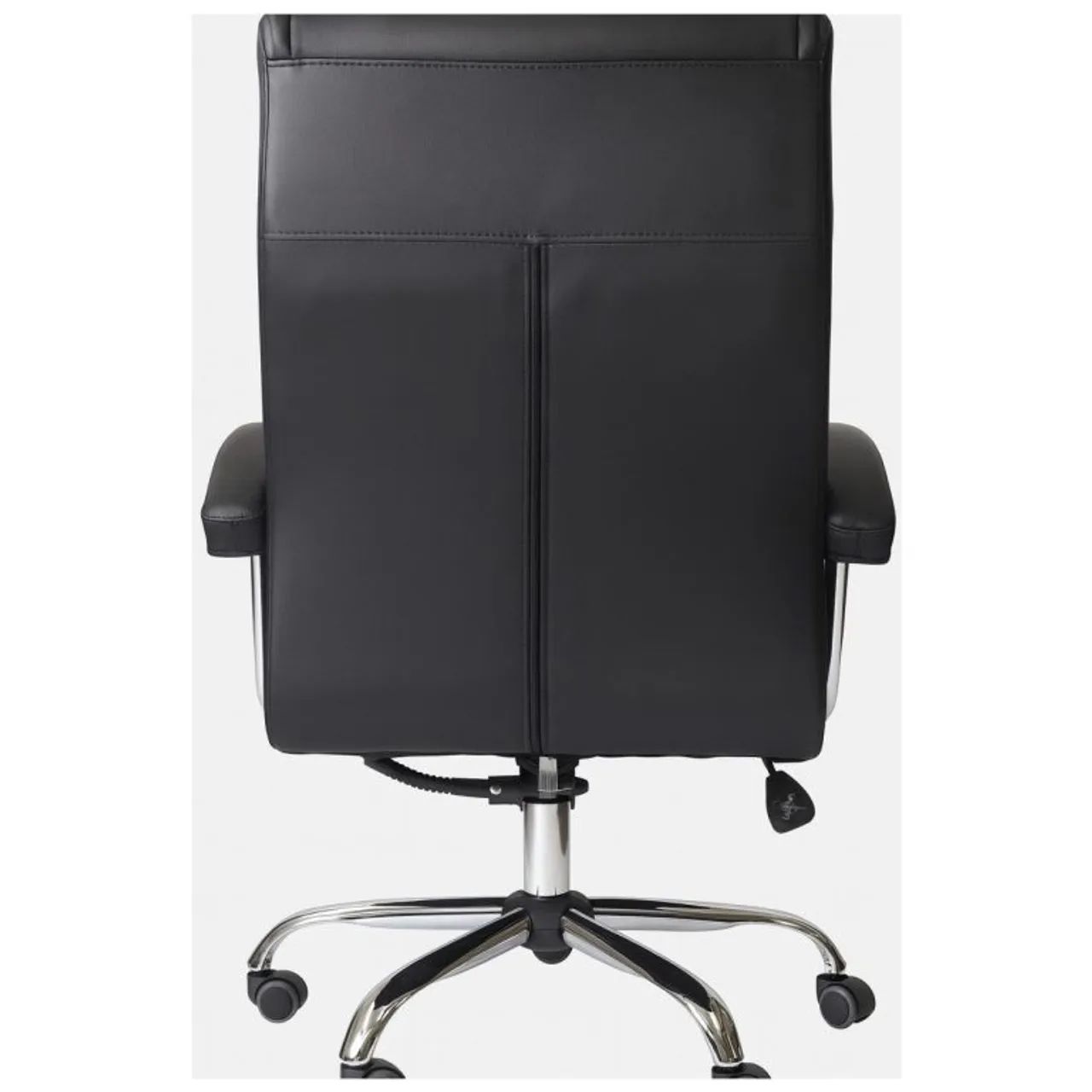 Poltrona Presidente LUXO c/ mola Ensacada - Couríssimo Preto  - Foto 6