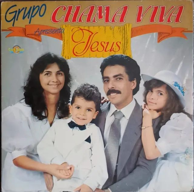 Lp Disco De Vinil Gospel Evangélico Grupo Chama Viva - Jesus