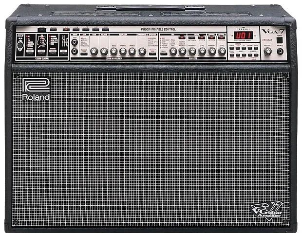 Amplificador Guitarra Violão Roland VGA-7 Black - Foto 6