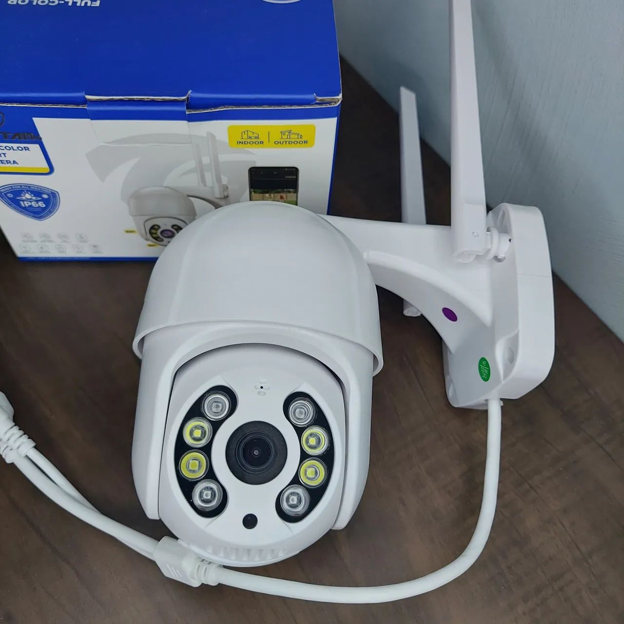 Câmera de Segurança Wi-Fi HD 1080P com Visão Noturna - Foto 3