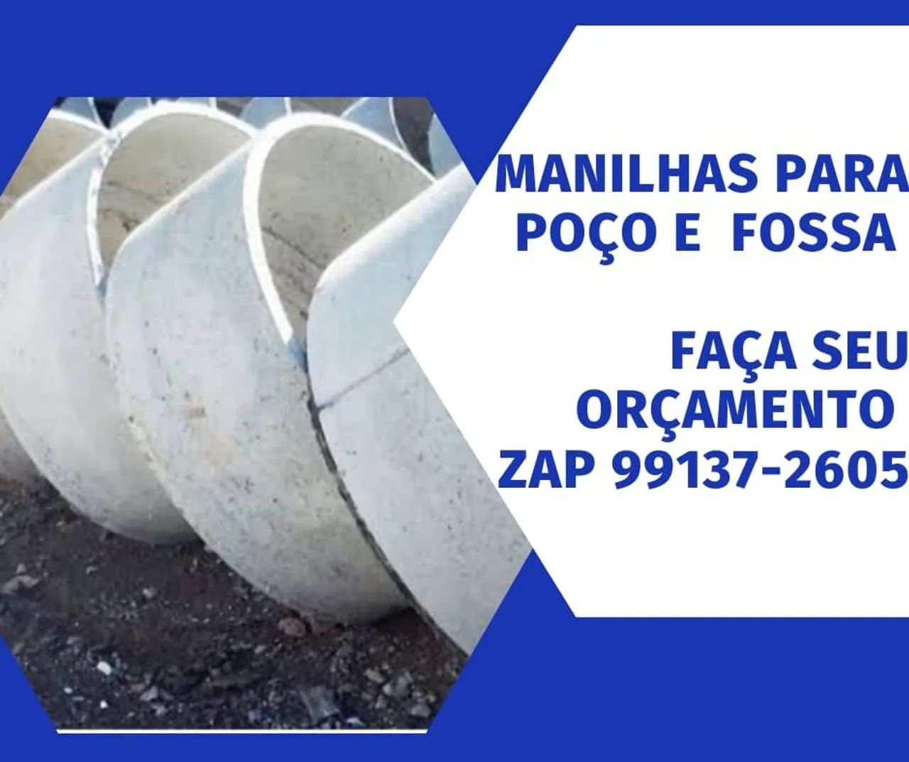 Anéis  para fossa pronta entrega 