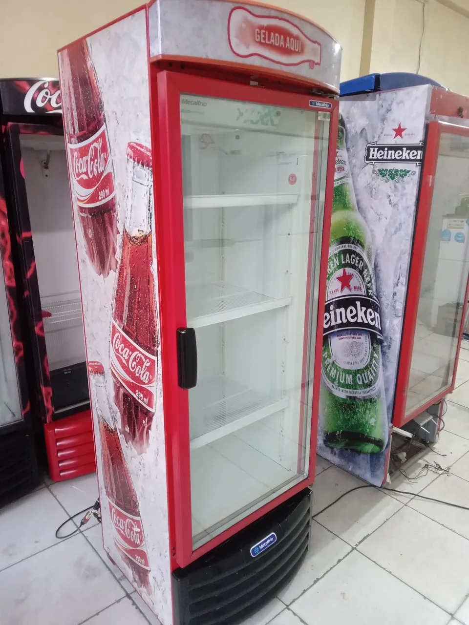 Geladeira Expositora Coca-Cola Metalfrio
