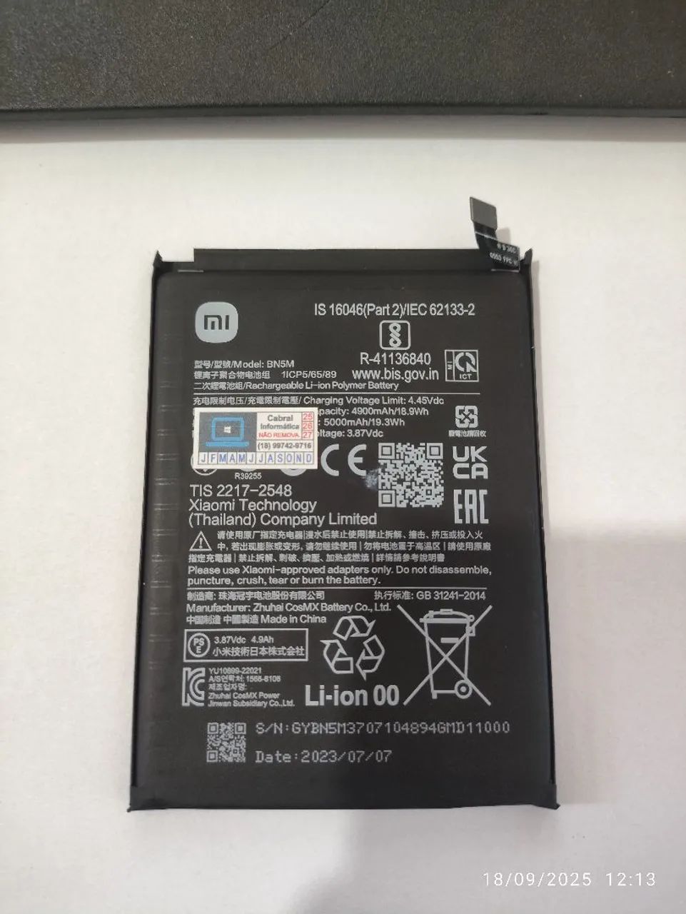 Peças Redmi Note 12 - Foto 3