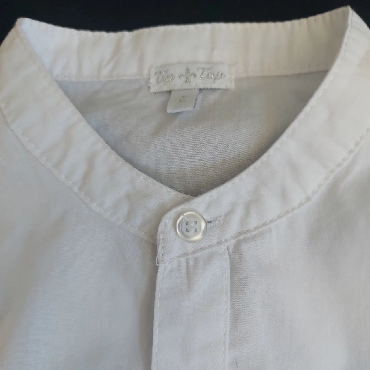 Camisa social branca- 24 meses - Foto 4