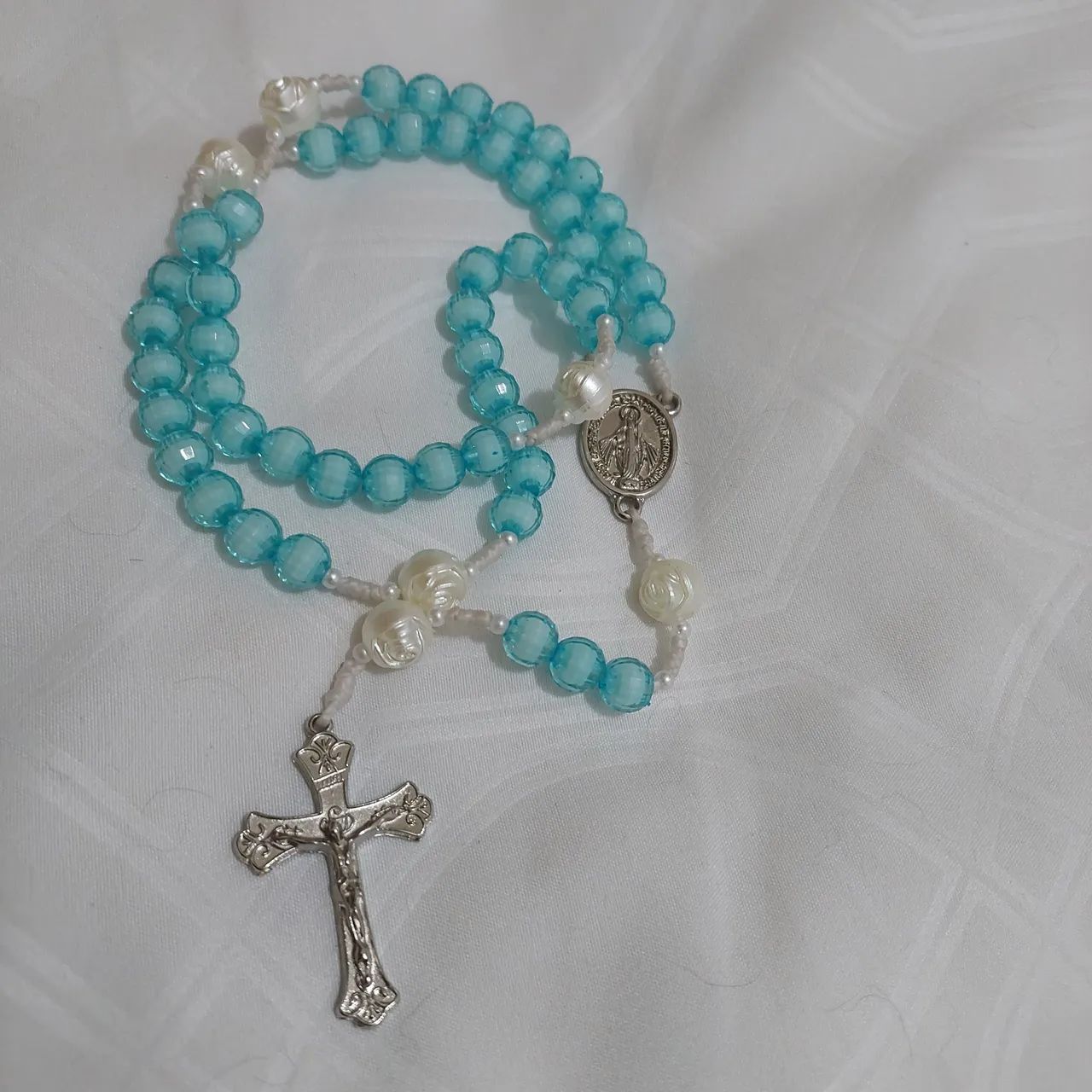 Terços do seu santo de devoção, personalizado coloco seu nome nas contagens  - Foto 4