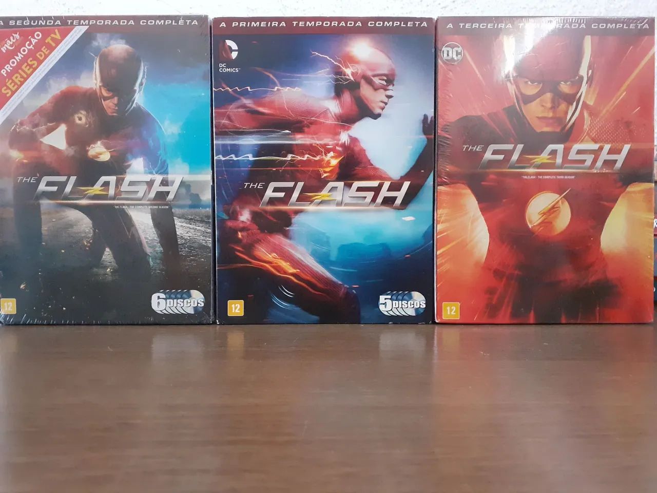 Dvd Flash (temporadas 1, 2 e 3)