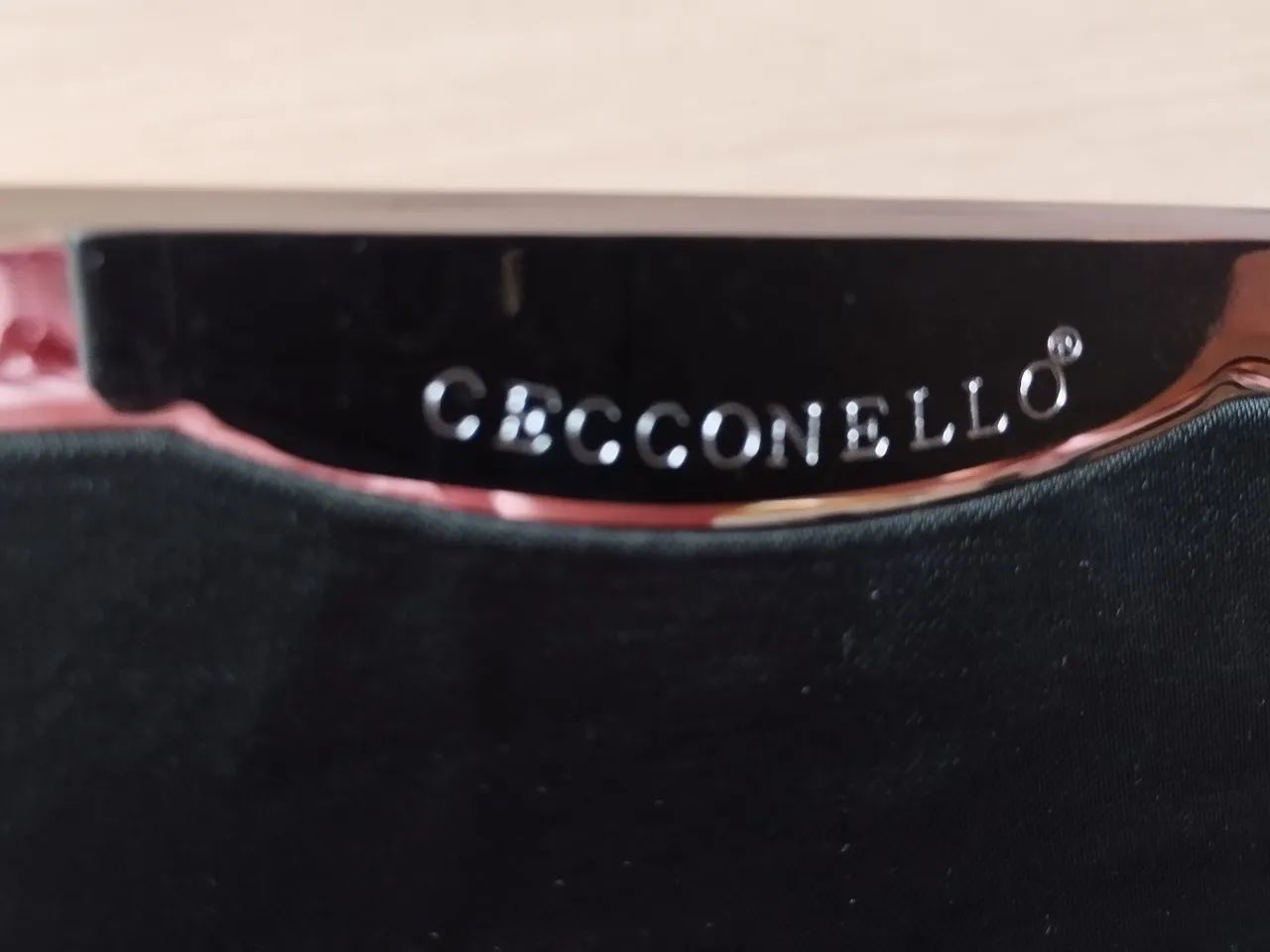 Bolsa de Festa Preta com Corrente - CECCONCELLO - NOVA  - Foto 4