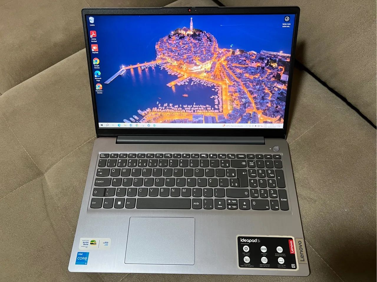 Notebook Acer i3 11ªGth, Ssd 256GB, 8GB ddr4 - Aceito cartão 