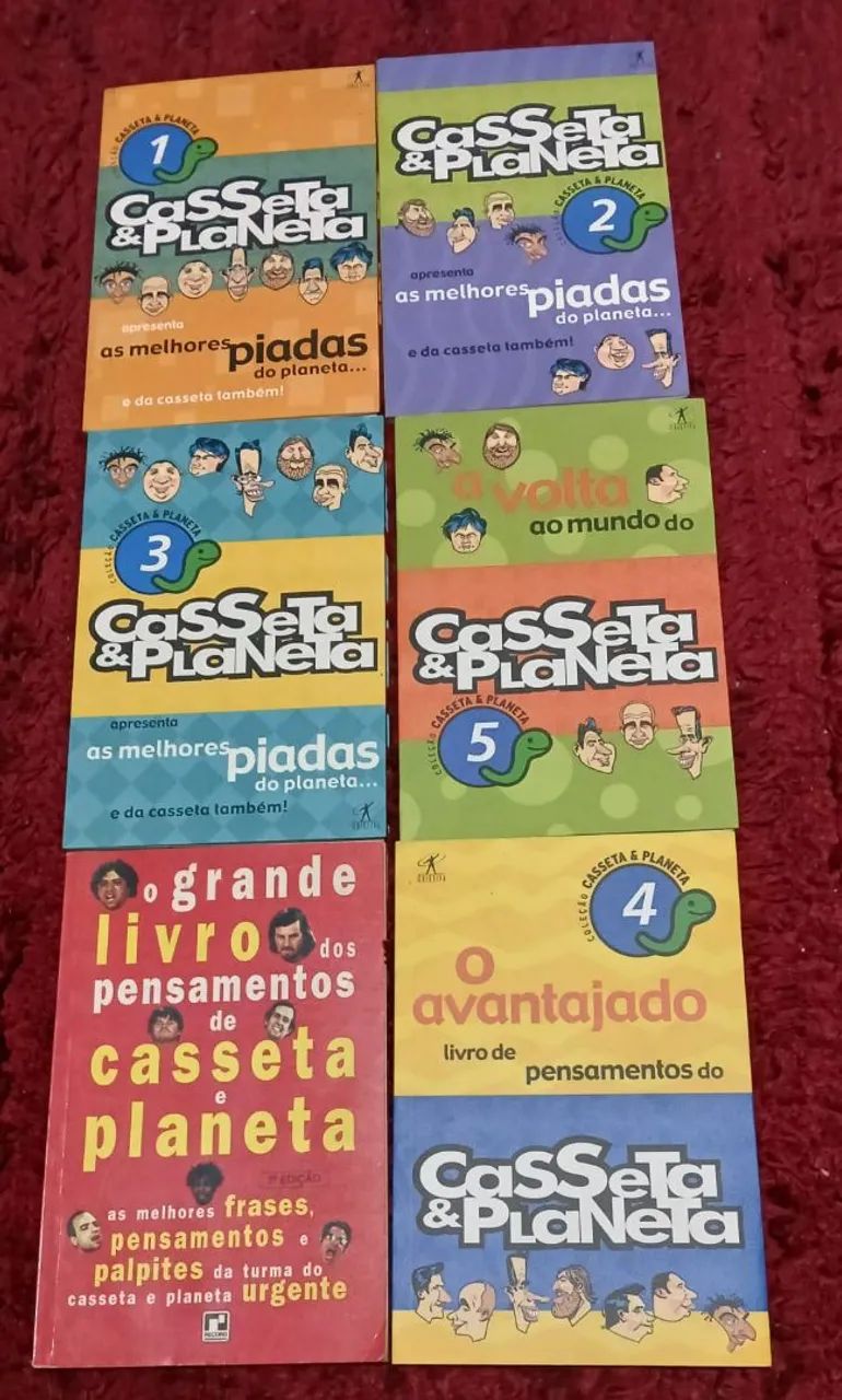 Casseta & Planeta - Coleção Completa de Livros