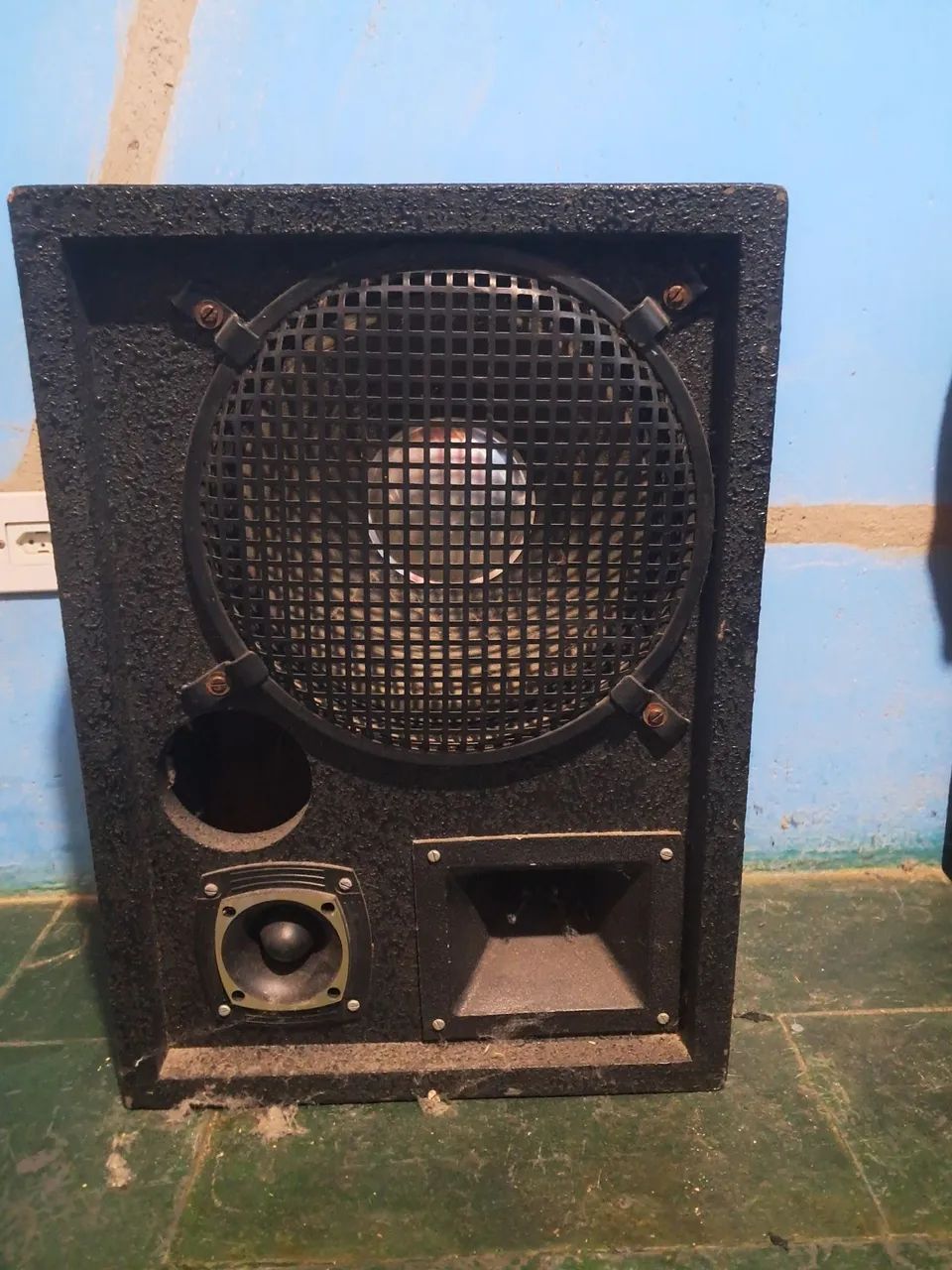 Par de Caixa de som 3 vias top passiva 350w rms falante 12 + Tweeter - Foto 2