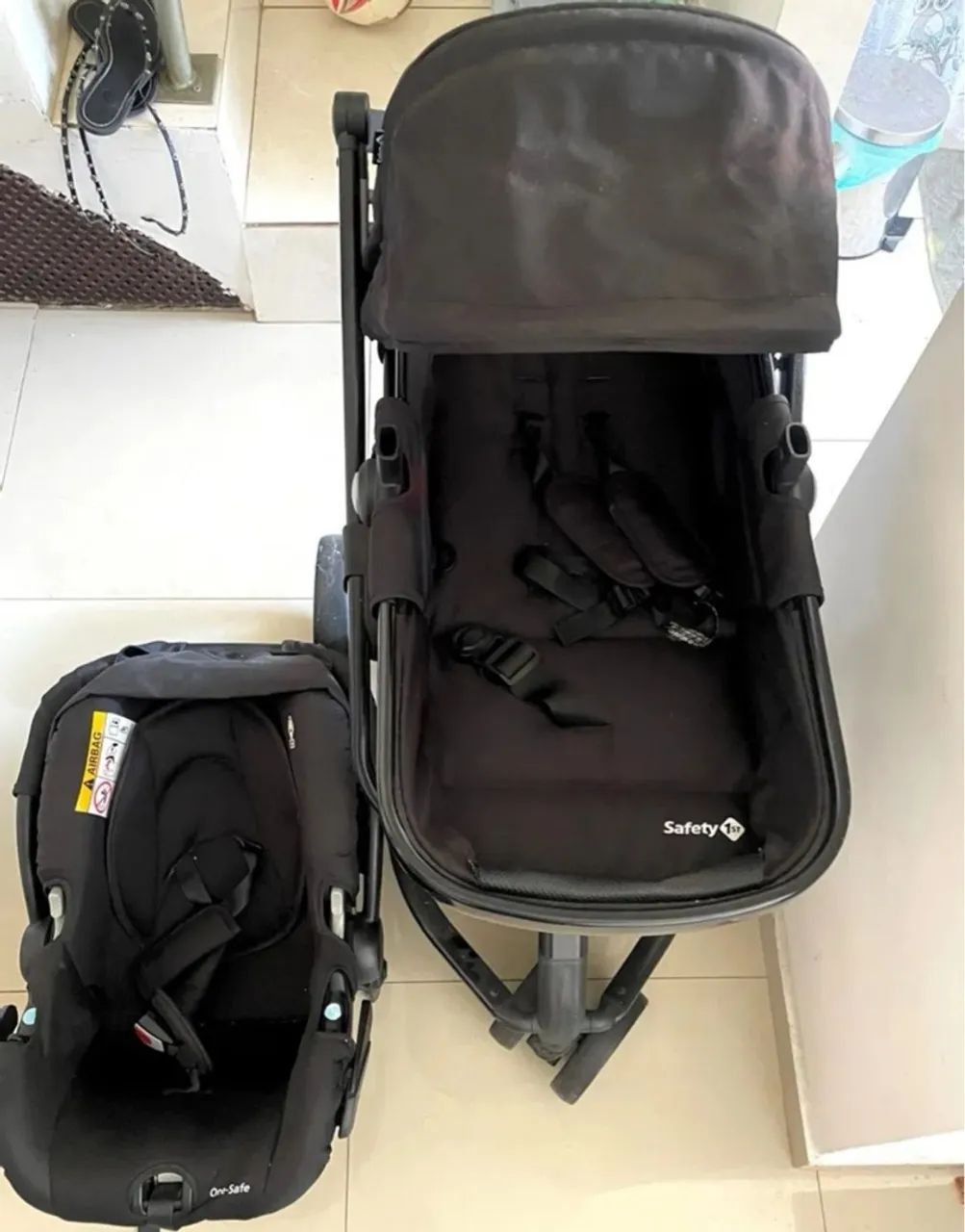 Carrinho de Bebê Mobi - Modelo One Safe - Foto 3