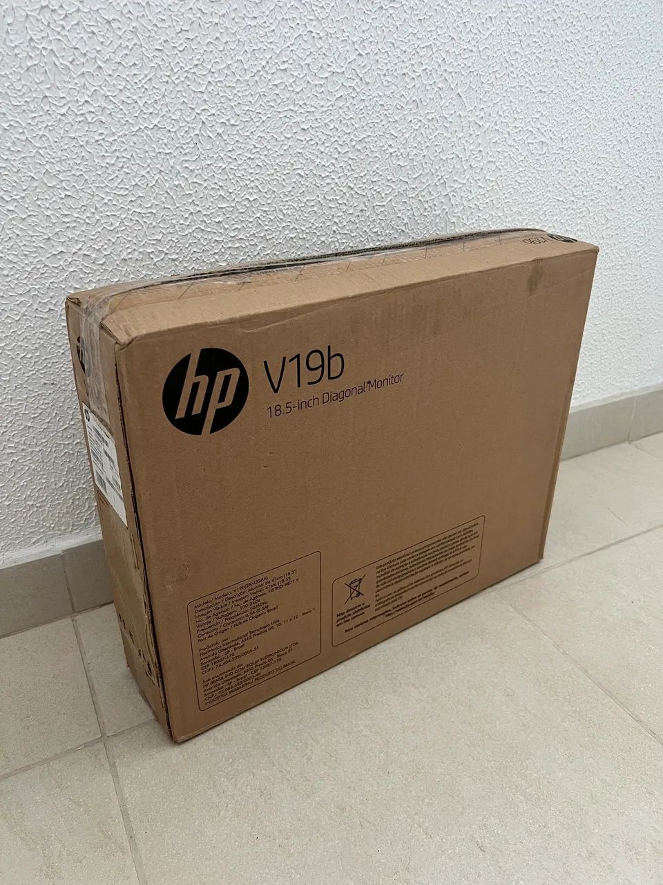 Monitor Hp 18.5'' V19b Vga Vesa novo lacrado
