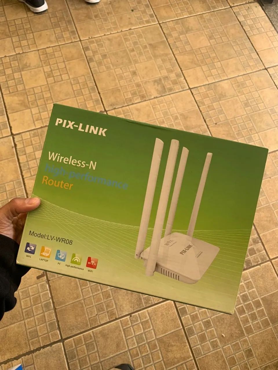 Roteador / repetidor wi-fi, 4 antenas, novo na caixa - Foto 4