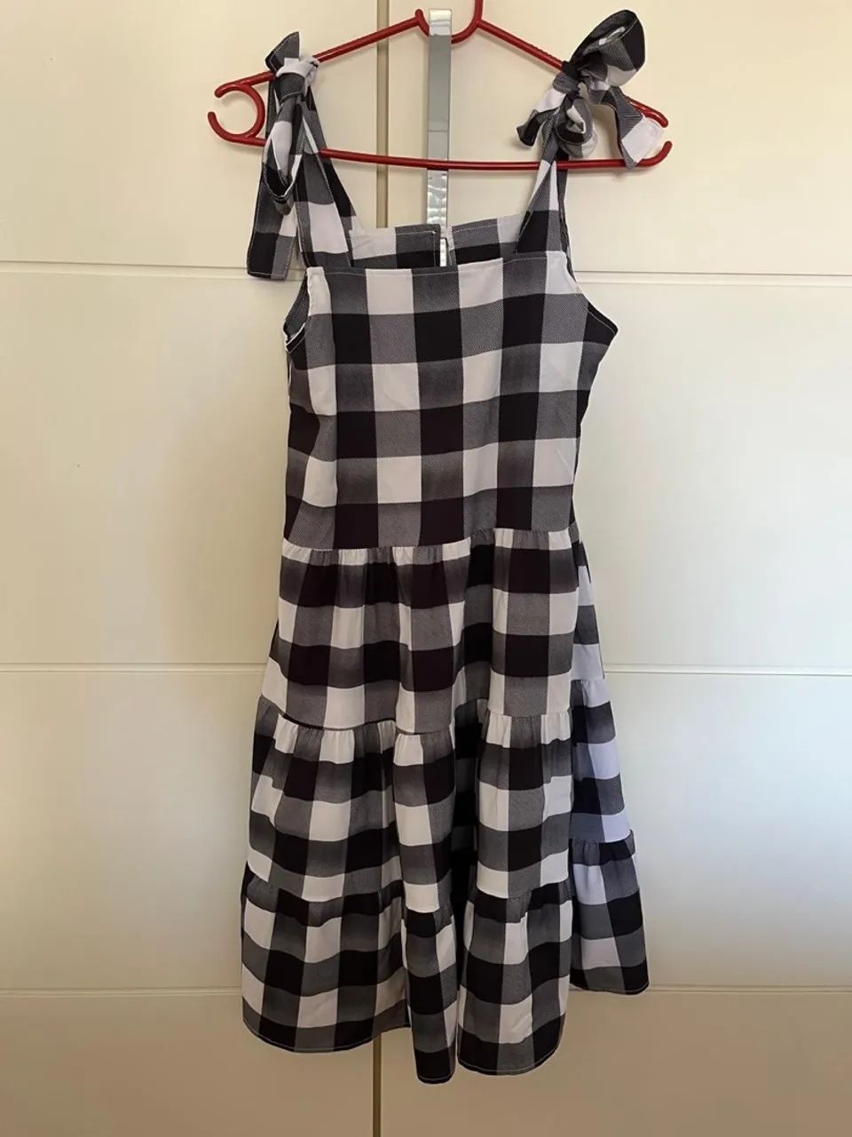 Vestido Xadrez tam 12 lindo  - Foto 2