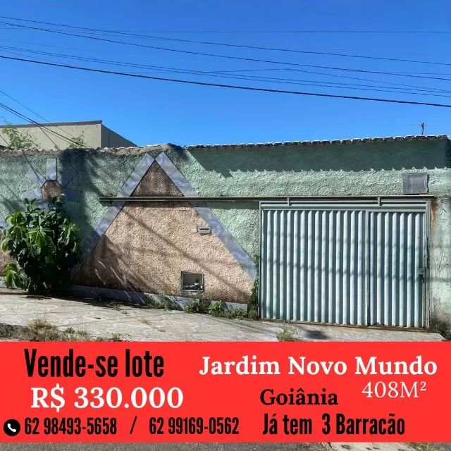 Lote com 3 barracão! Ótima localização