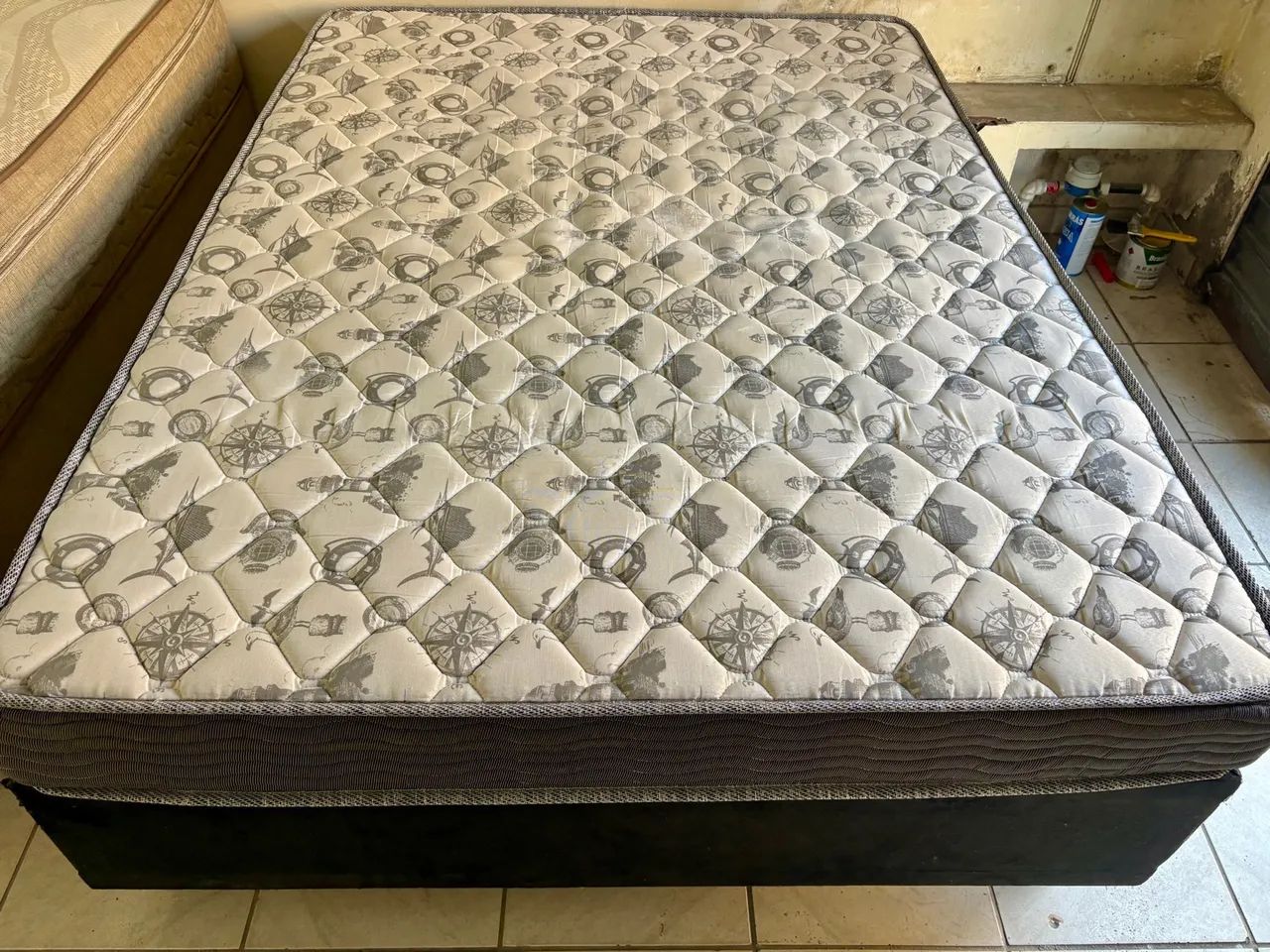Cama box de casal , cama de casal , cama com colchão  - Foto 2