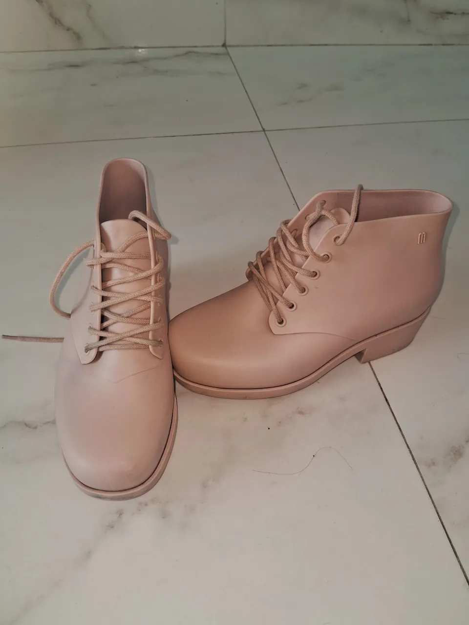 Bota Melissa Infantil Rosa 30