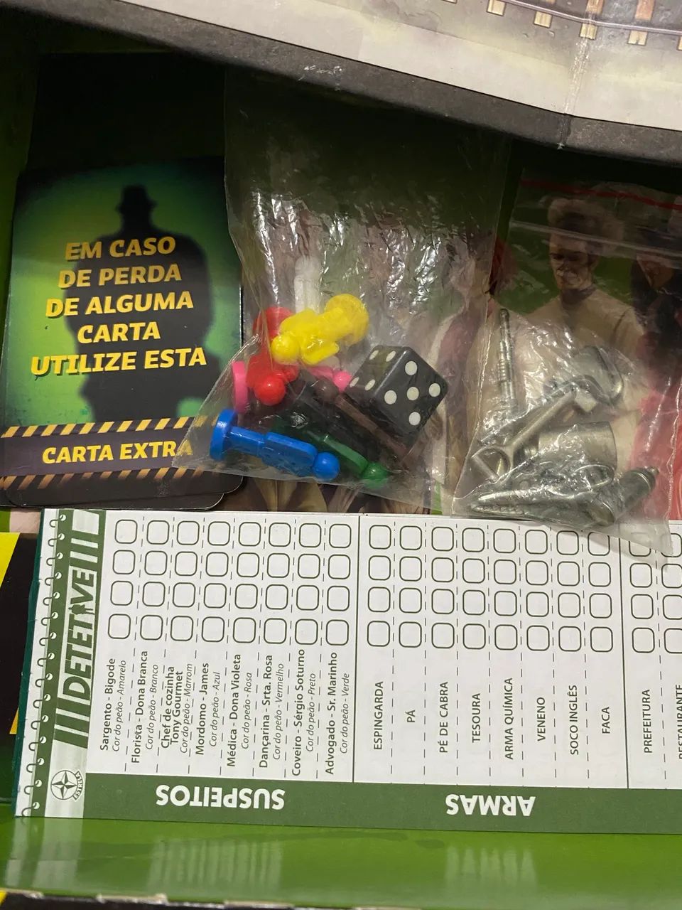 Jogo de tabuleiro Detetive - Foto 3