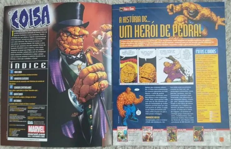 Coisa - Coleção de Miniaturas Marvel Eaglemoss n. 04 - Foto 5