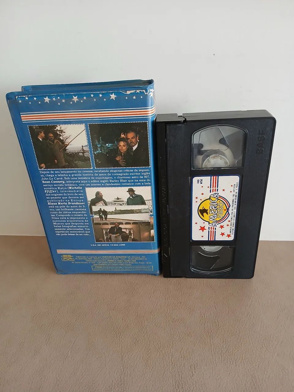 VHS A Casa da Rússia - Sean Connery e Michelle Pfeiffer - Foto 2