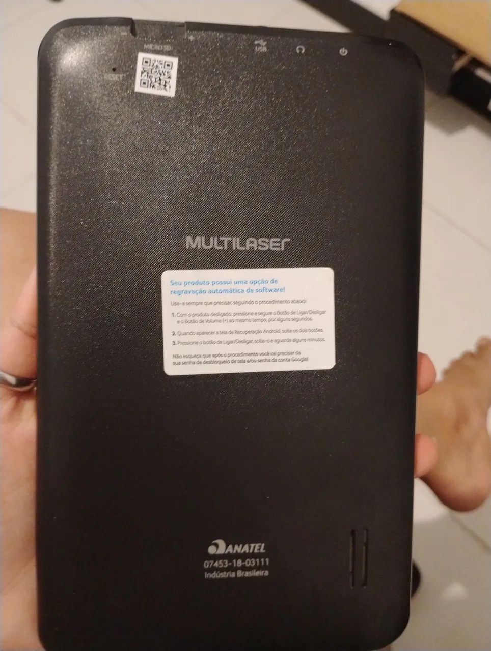 Tablet Multilaser M7 WIFI;1GB+32GB - Foto 4