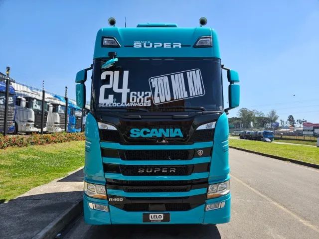 Scania R460 SUPER Ano 24 6x2Geladeira + 4 Eixo Graneleiro Guerra ano 23 13.5x 1.80mts - Foto 2
