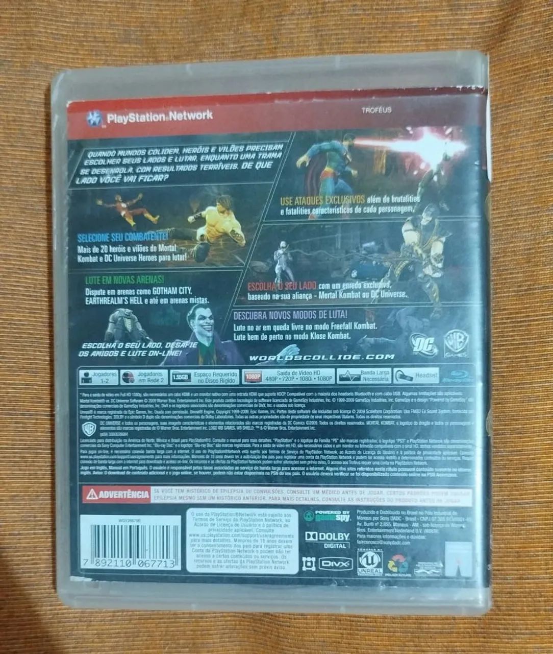 Mortal Kombat vs DC universe original -PS3  - Foto 2